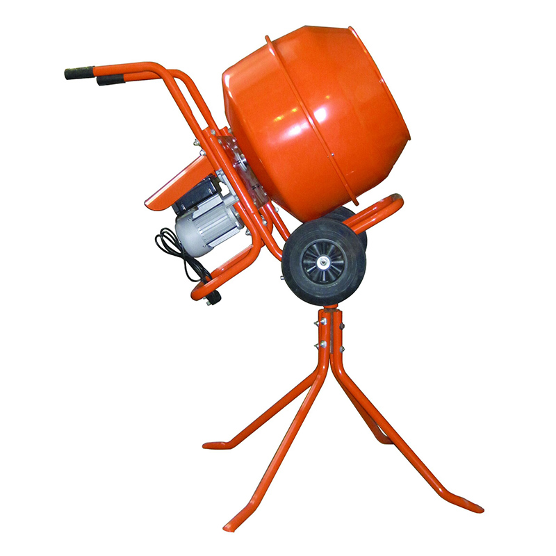 140L hand push cement mixer with stands